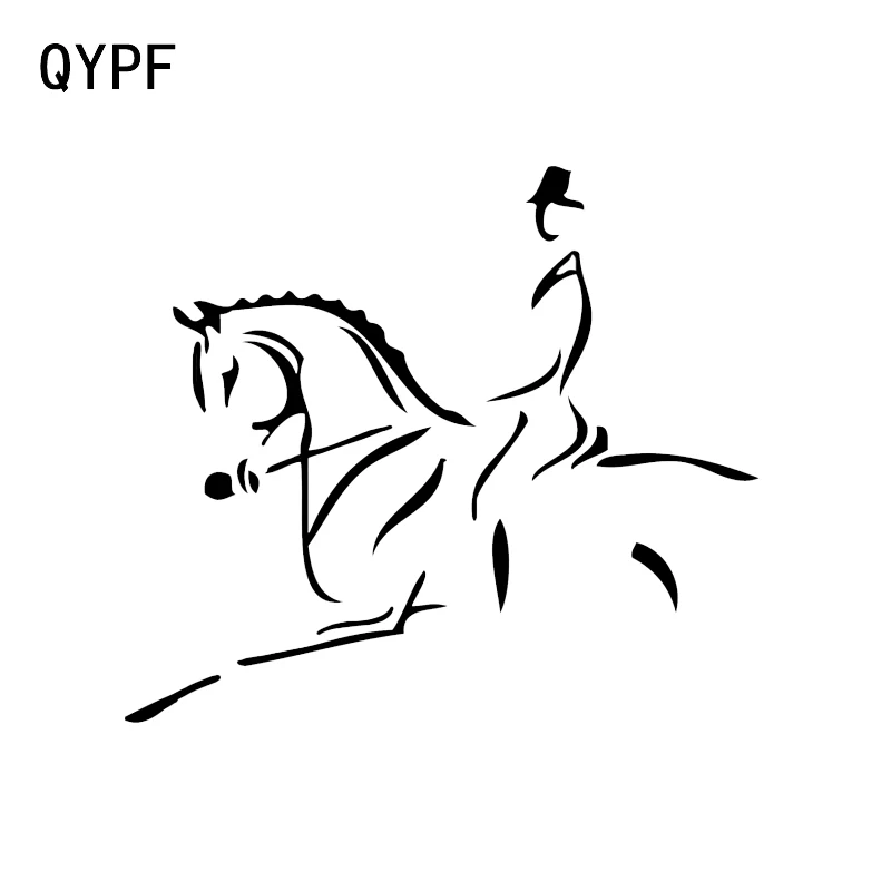 QYPF 13 9*12 2 см красивый спортивный декор для конного спорта автомобильная наклейка