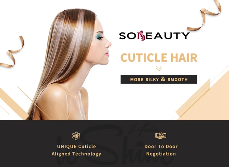 Sobeauty 0,8 г/шт. плоский наконечник наращивание волос настоящие человеческие волосы Предварительно Связанные волосы Straight20"