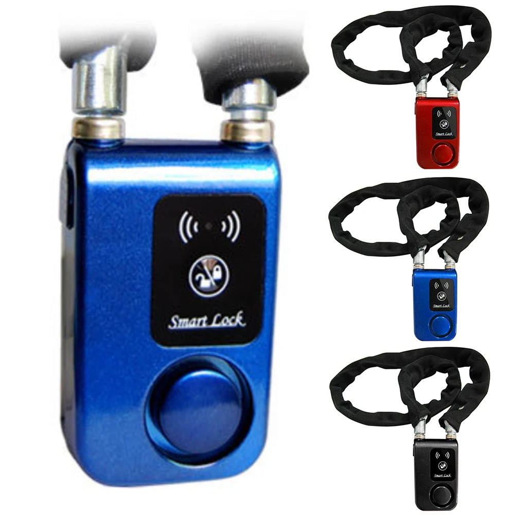 Smart Anti Theft водонепроницаемый замок велосипедный гудок Управление брелок с Bluetooth