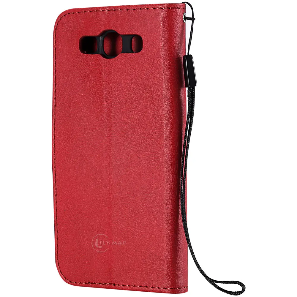 Чехол кошелек для Samsung Galaxy S3 S 3 SIII кожаный чехол с откидной крышкой GT I9301i I9300 I9300i