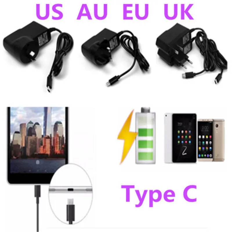 Адаптер питания для быстрой зарядки Samsung Galaxy S8/s8plus 5X 6P 2 а тип с|charger uk|fast charger ukfast |