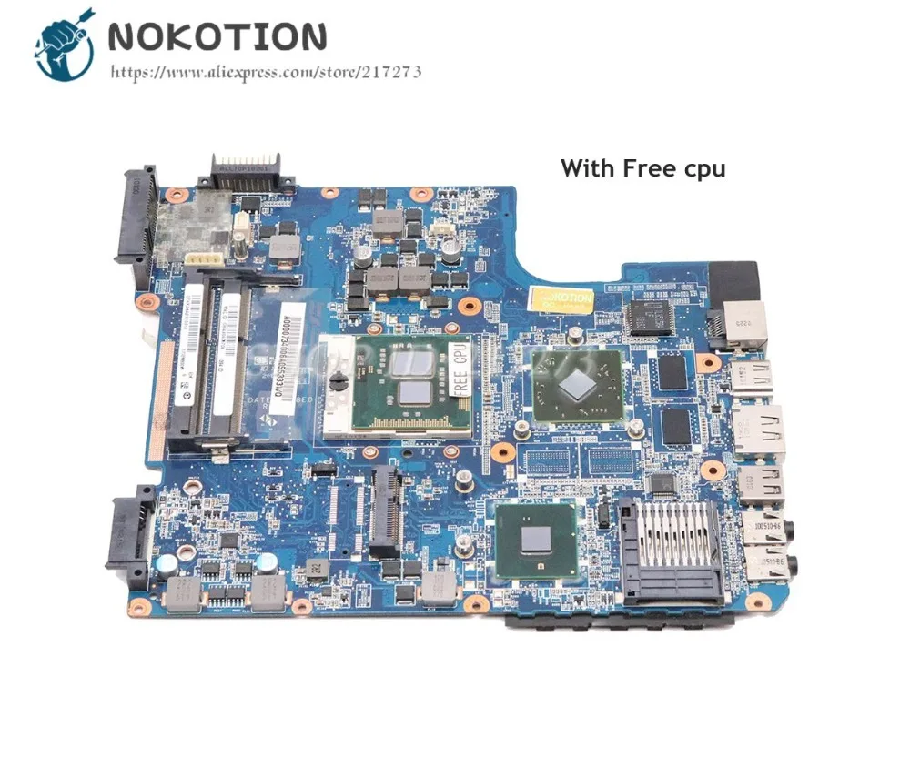 NOKOTION A000073400 DATE2DMB8E0 материнская плата для ноутбука Toshiba Satellite L640 L645 Материнская плата ноутбука HM55 HD4500 графика