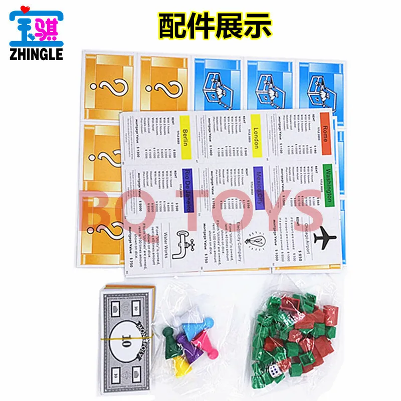 Белоснежка английская Монополия карточная игра доска настольная