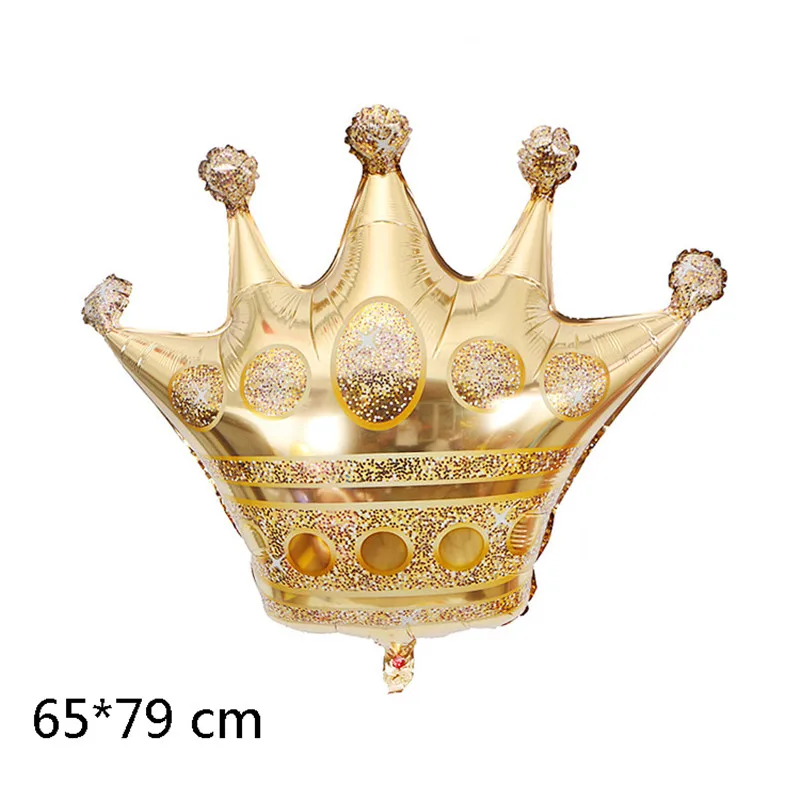 big crown Винная бутылка бокал для шампанского, Фольга воздушные шары, валентинки Свадебный декор виски пива воздушный шар День рождения украшения свадебные принадлежности - Цвет: big crown