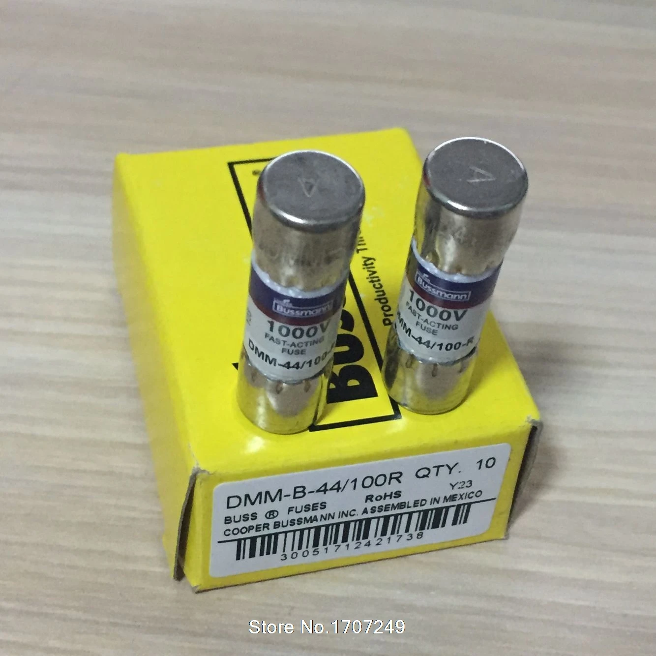10 шт./Лот US BUSSMANN DMM B 44/100 BUSS FUSE R 10x35mm 1000V 0.44A 440mA Fluke мультиметр предохранитель|buss