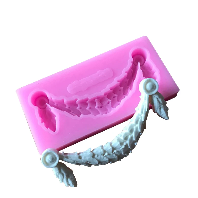 3D мульти-стиль границы Декор шаблон силиконовой формы форма для шоколада Sugarcarft DIY