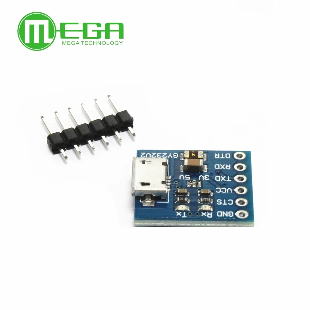 5 шт. модуль связи с USB на TTL FT232RL флэш-плата GY232V2 MICRO | Электронные компоненты и