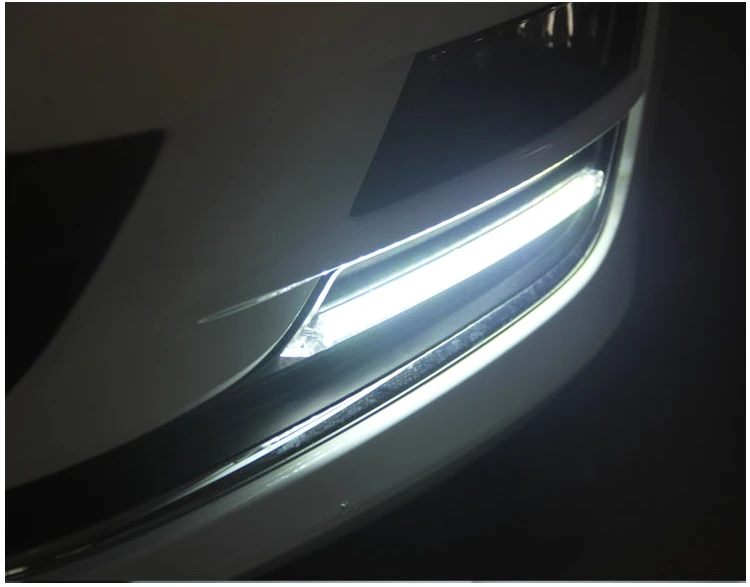 EOsuns Светодиодный дневной ходовой светильник DRL для Volkswagen golf 7 MK7 golf 7, Дневной светильник с беспроводным переключателем управления