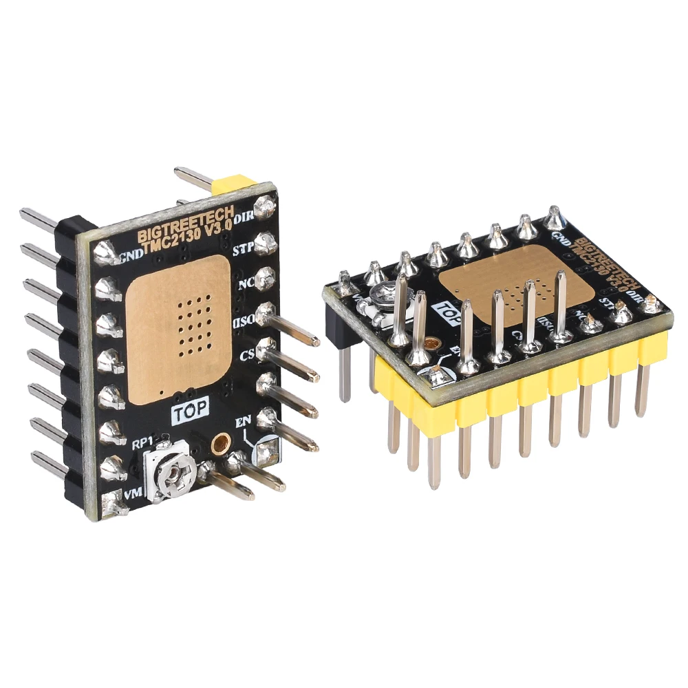BIGTREETECH TMC2130 V3.0 SPI тихий Прорезыватель двигателя Reprap для SKR V1.3 MKS GEN L плата 3D принтера