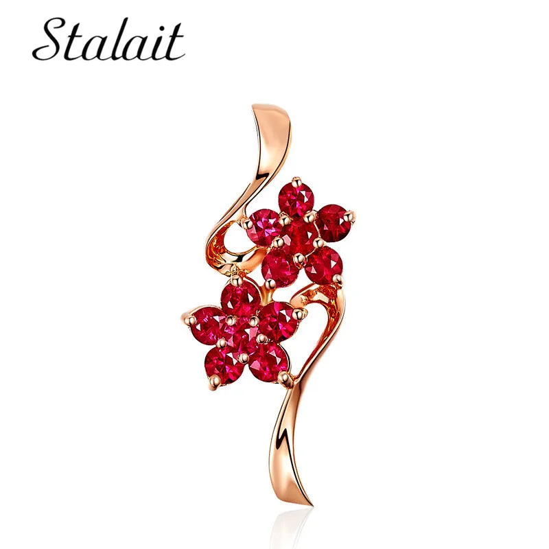 

Gold Color Red Flower Poetic Daisy Cherry Blossom Mixed Enamel Locket Crystal Pendant Necklaces Petite Memories Women