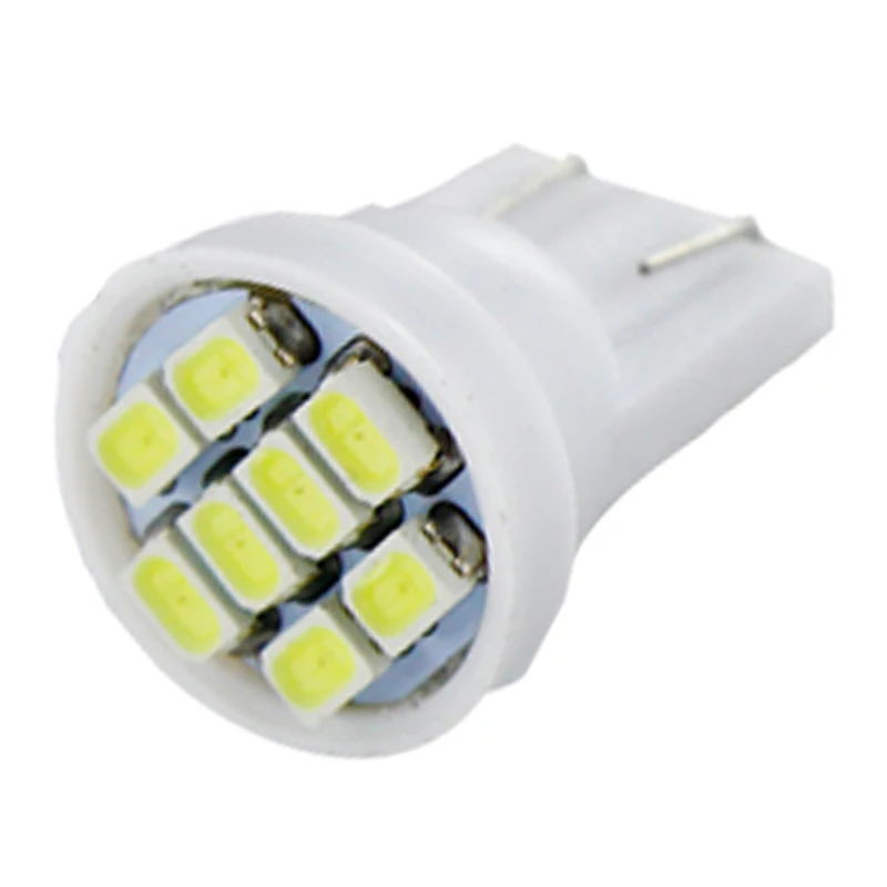 50 штук T10 168 194 W5W 8 1206 SMD СИД автомобиля Клин Поворотники боковые свет лампы 12 В|led t10