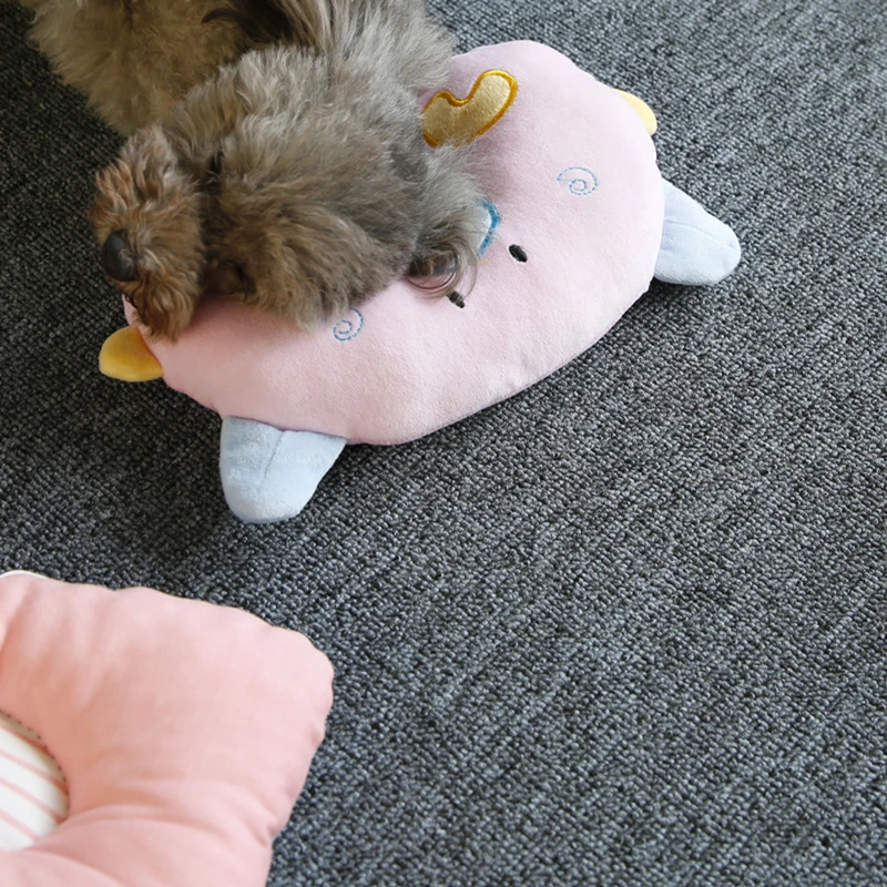 pink Модная подушка для домашних животных, подушка для сна для кошек и собак, специальные подушки, плюшевый медведь, померанские товары для собак, коврик для собак и щенков - Цвет: pink