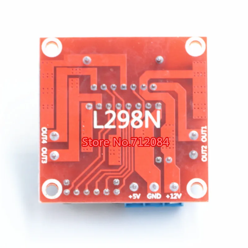 L298N плата драйвера двигателя Модуль L298 для arduino шаговый двигатель умный автомобиль робор