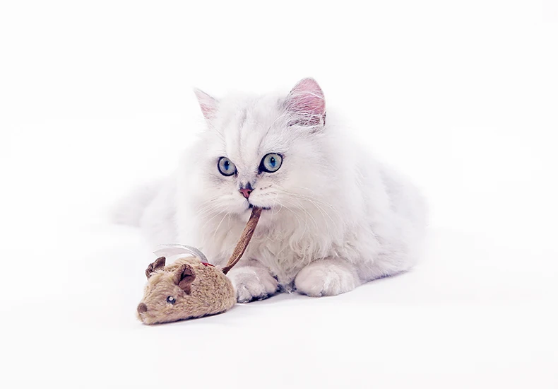 Hoopet Cat игрушка для домашних животных серая крыса мышь Форма игрушка забавная игра мощность плюшевая Интерактивная Мышь Крыса детская игрушка для детей