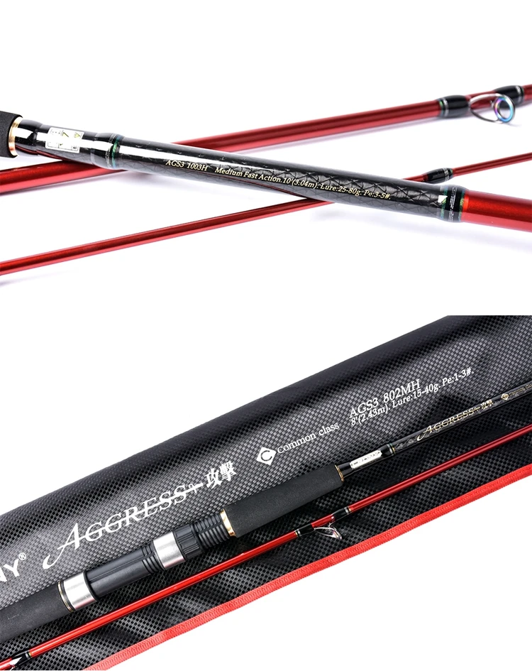 CRONY lure ROD AGGRESS 2,06-3 м Удочка спиннинг и литье удилище seabass удилище fuji и китайское руководство быстрое действие приманка удилище