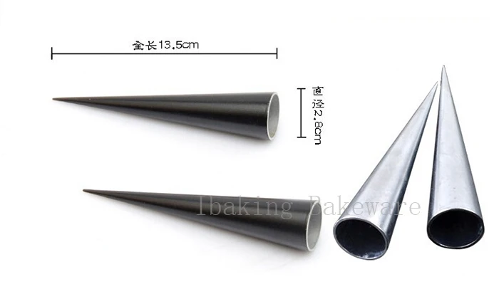 Алюминиевый трубопровод 4 пары конусная цилиндрическая трубка круассан Дания