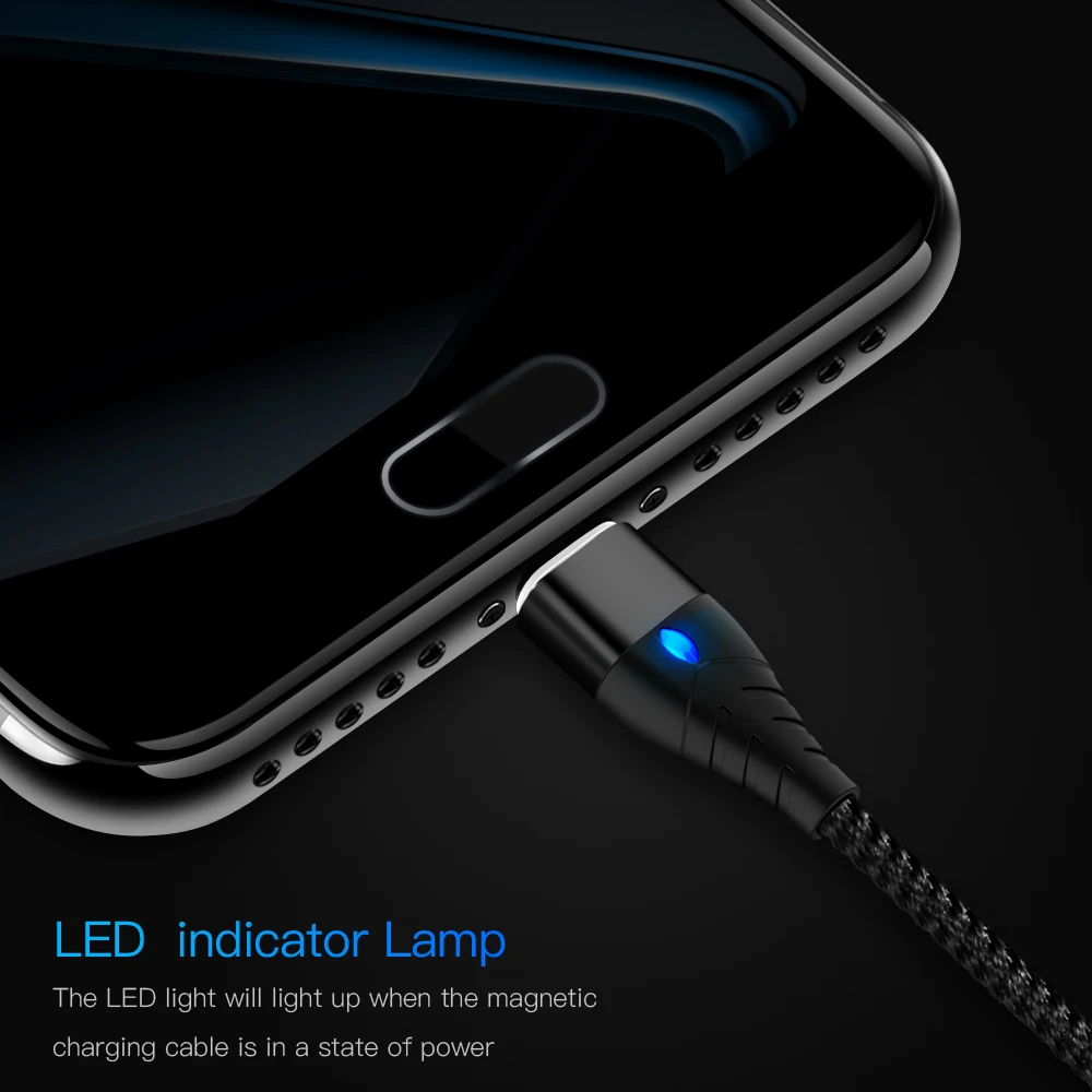 Тип usb C/Micro USB/8Pin 3 в 1 Магнитный кабель USB-C/Тип-с быстро Зарядное устройство магнит