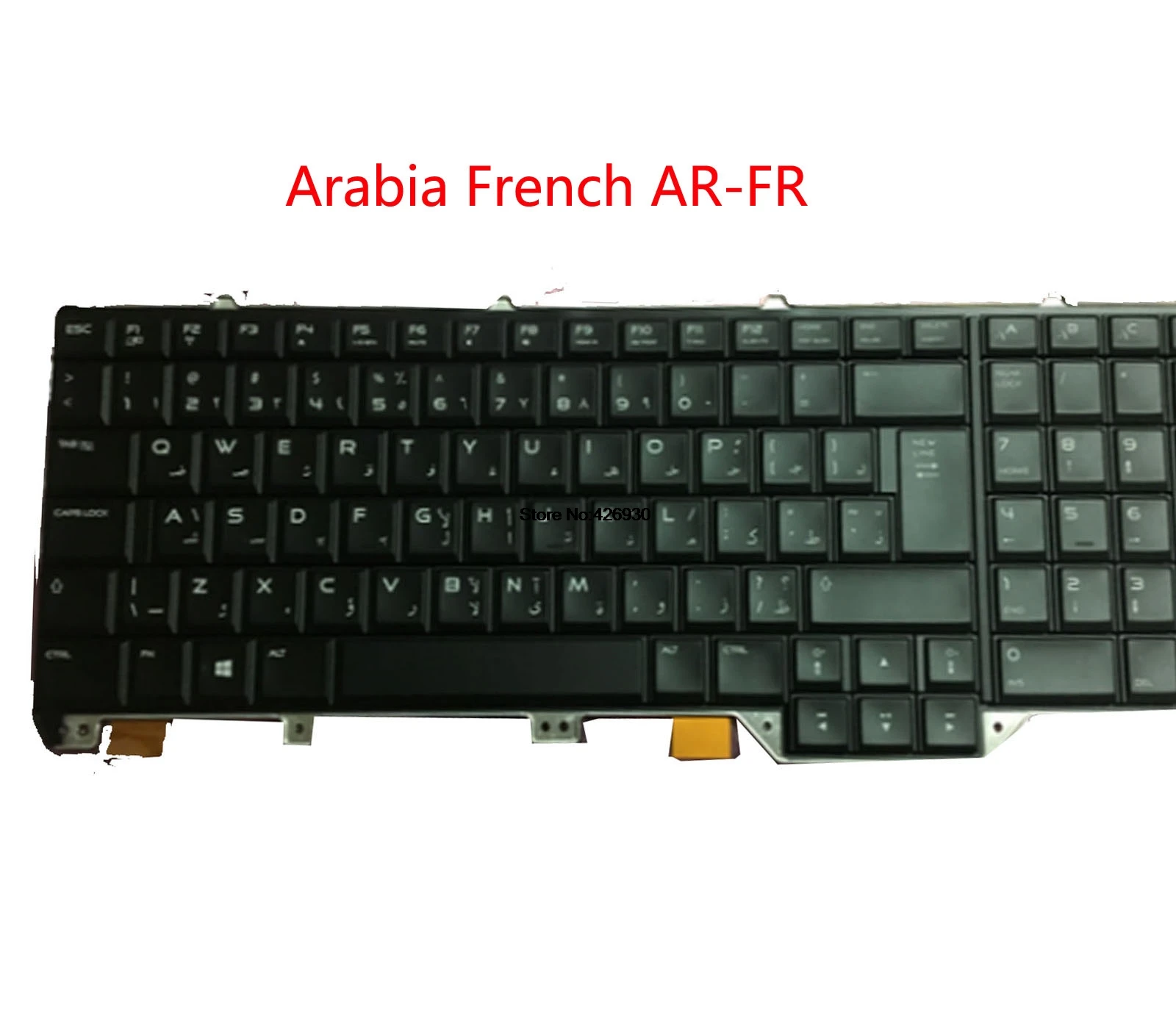 Клавиатура для ноутбука DELL Alienware 17 R1 M17X R5 английский США Франция FR японский JP