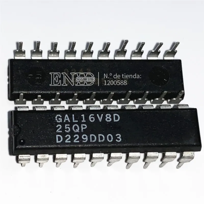 5 шт./лот GAL16V8D-7LP GAL16V8D-15LP GAL16V8D-25LP GAL16V8D-25QP DIP-20 GAL16V8D GAL16V8 16V8D DIP20