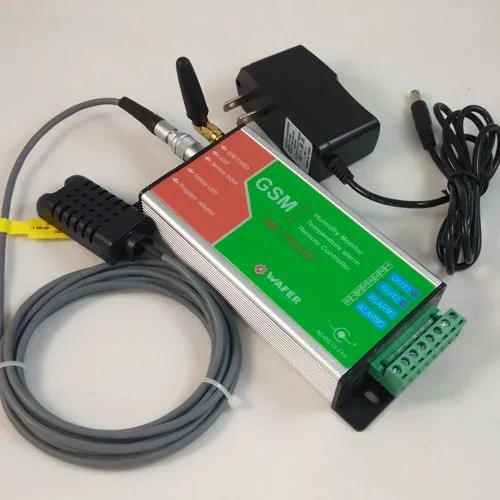 GSM Мониторинг температуры, сигнализация, электронный регистратор данных и SMS беспроводной два релейных выхода пульт дистанционного управления