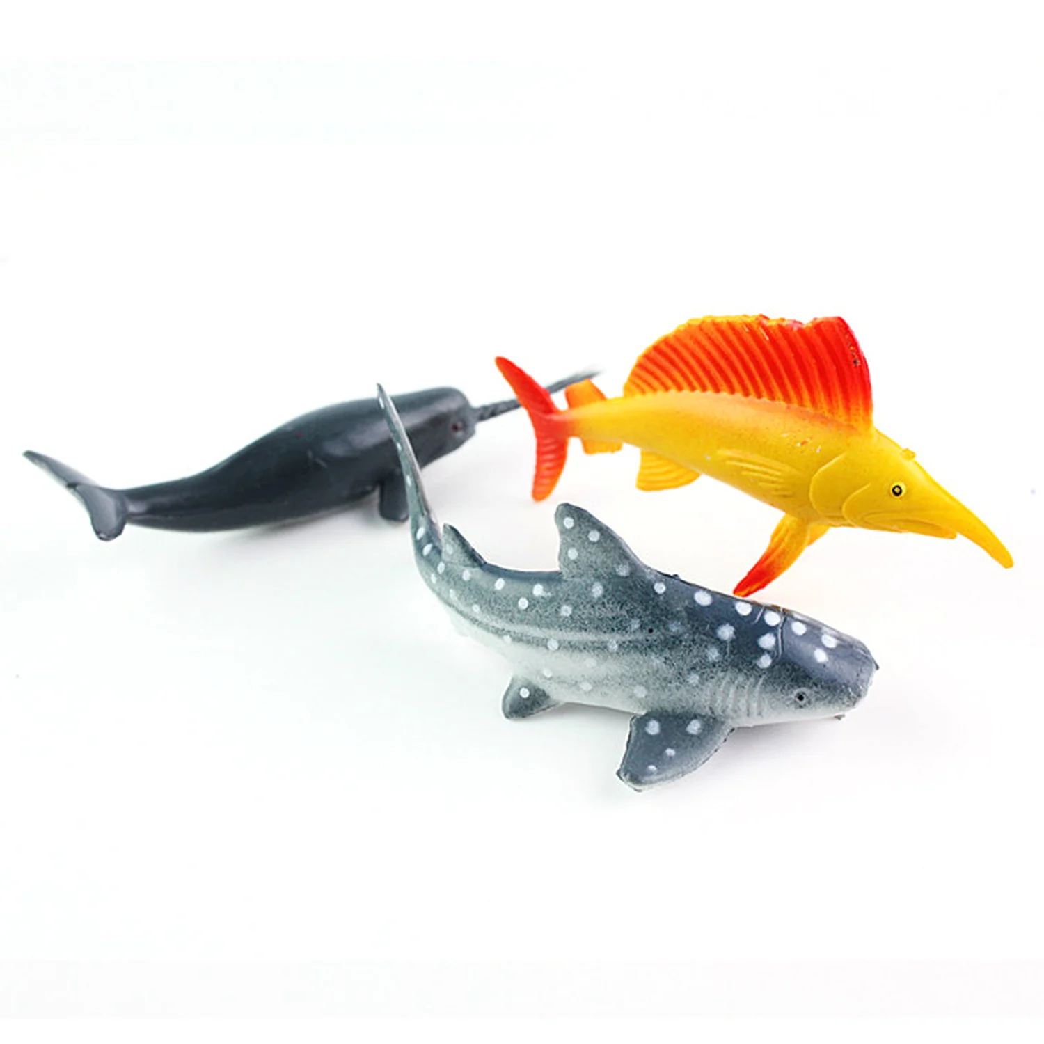 Рисунок с животными Модель Фигурки игрушки 24 шт мини моделирование пластик море