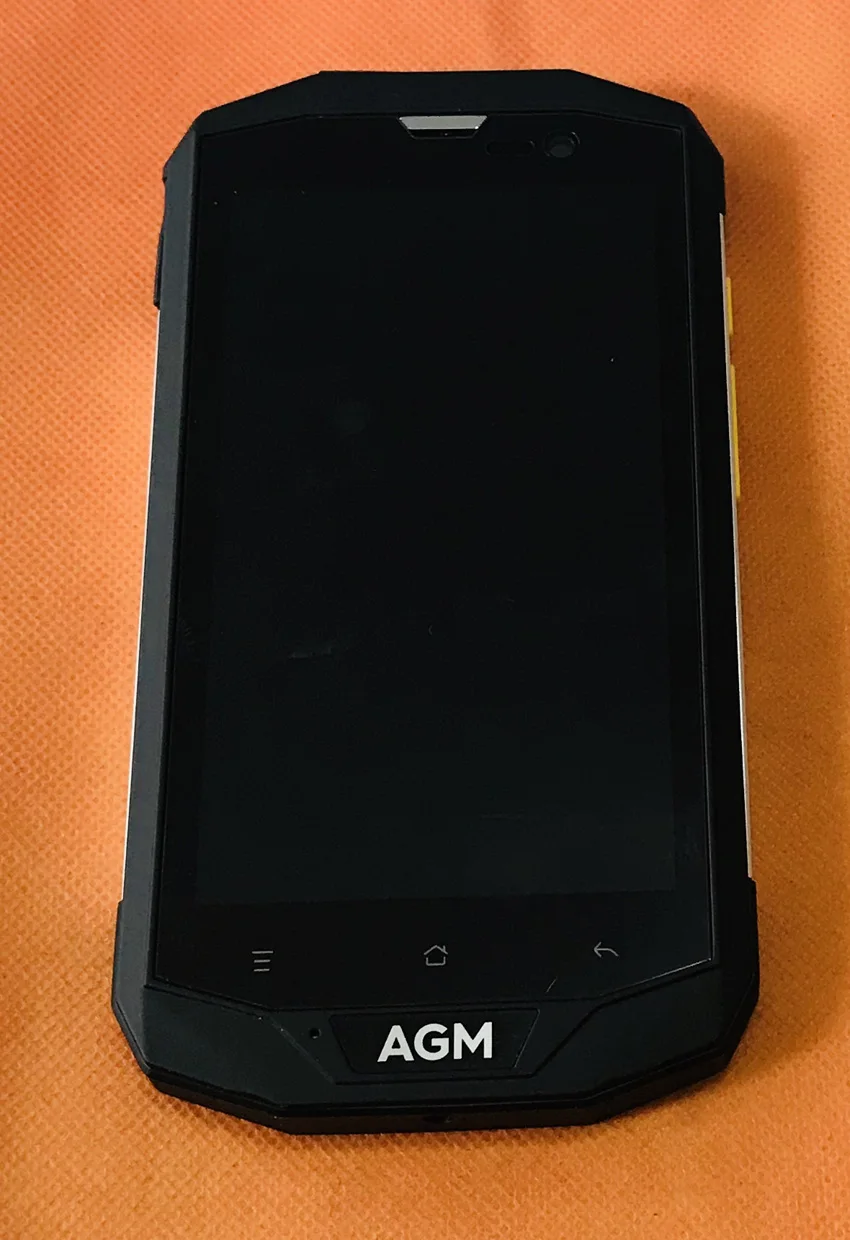 Оригинальный ЖК-дисплей + дигитайзер сенсорный экран рамка для AGM A8 Qualcomm MSM8916 Quad Core