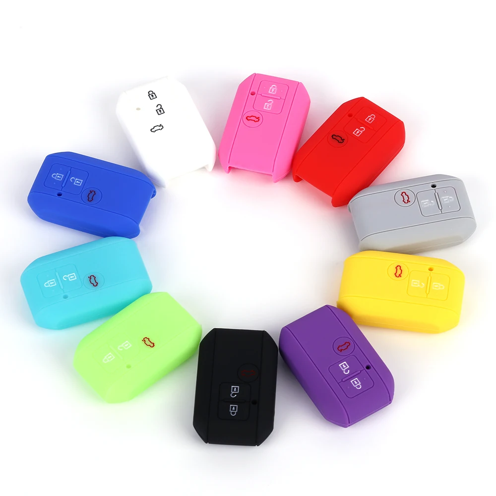 2019 силиконовый чехол для ключей от машины держатель протектор fob кожа сумка Suzuki