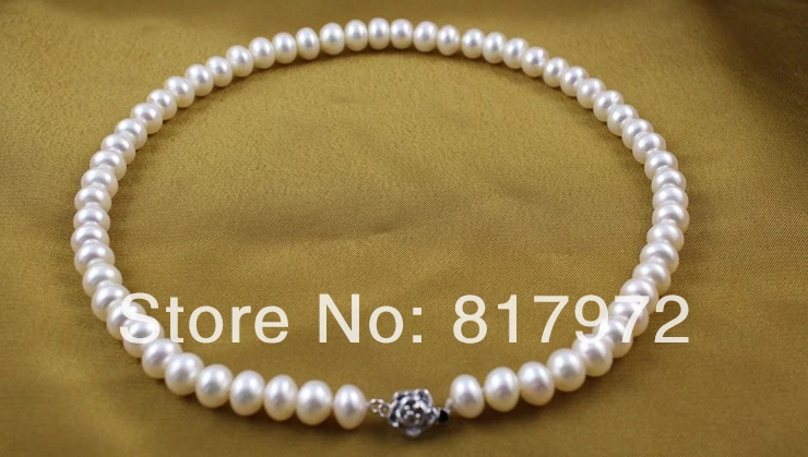 

Ожерелья ручной работы из натурального жемчуга длиной 43 см, натуральный жемчуг AAA 9-10 мм, подвеска, модное жемчужное ожерелье, подарки для женщин, ювелирные изделия