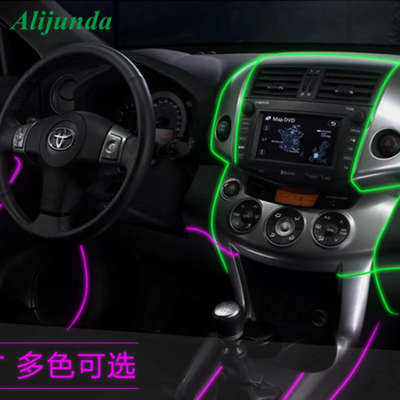 Светодиодная декоративная трубка для салона автомобиля 3 метра | Автомобили и