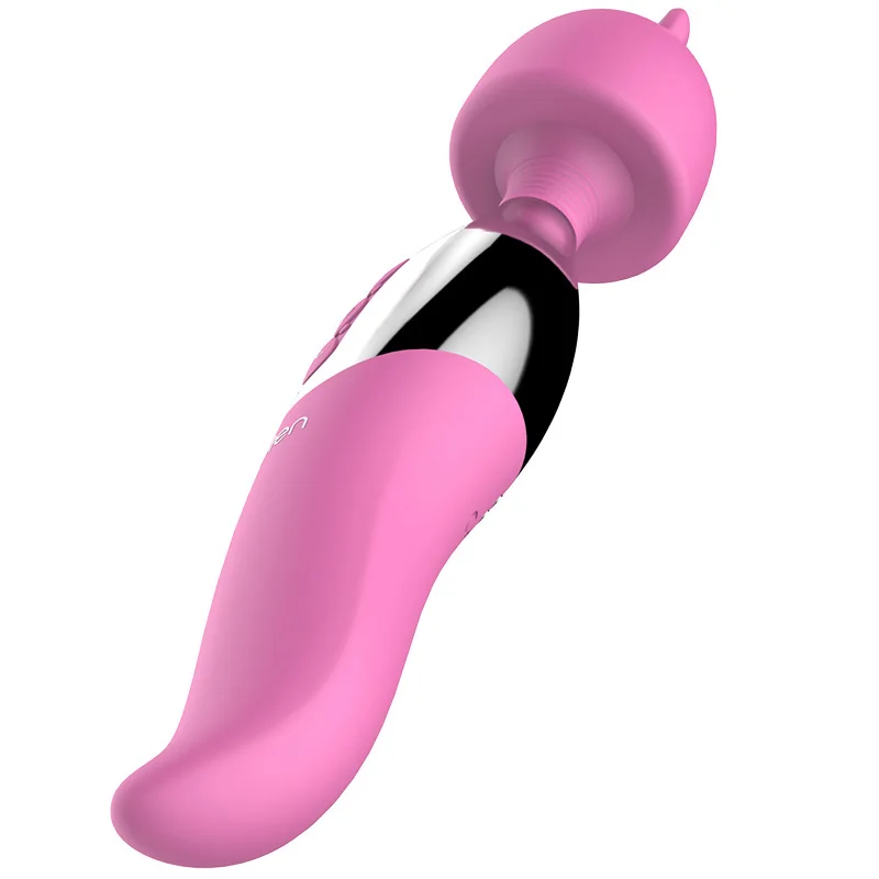 Leten двойной вибрации интимные игрушки для женщин Отопление G Spot вибратор