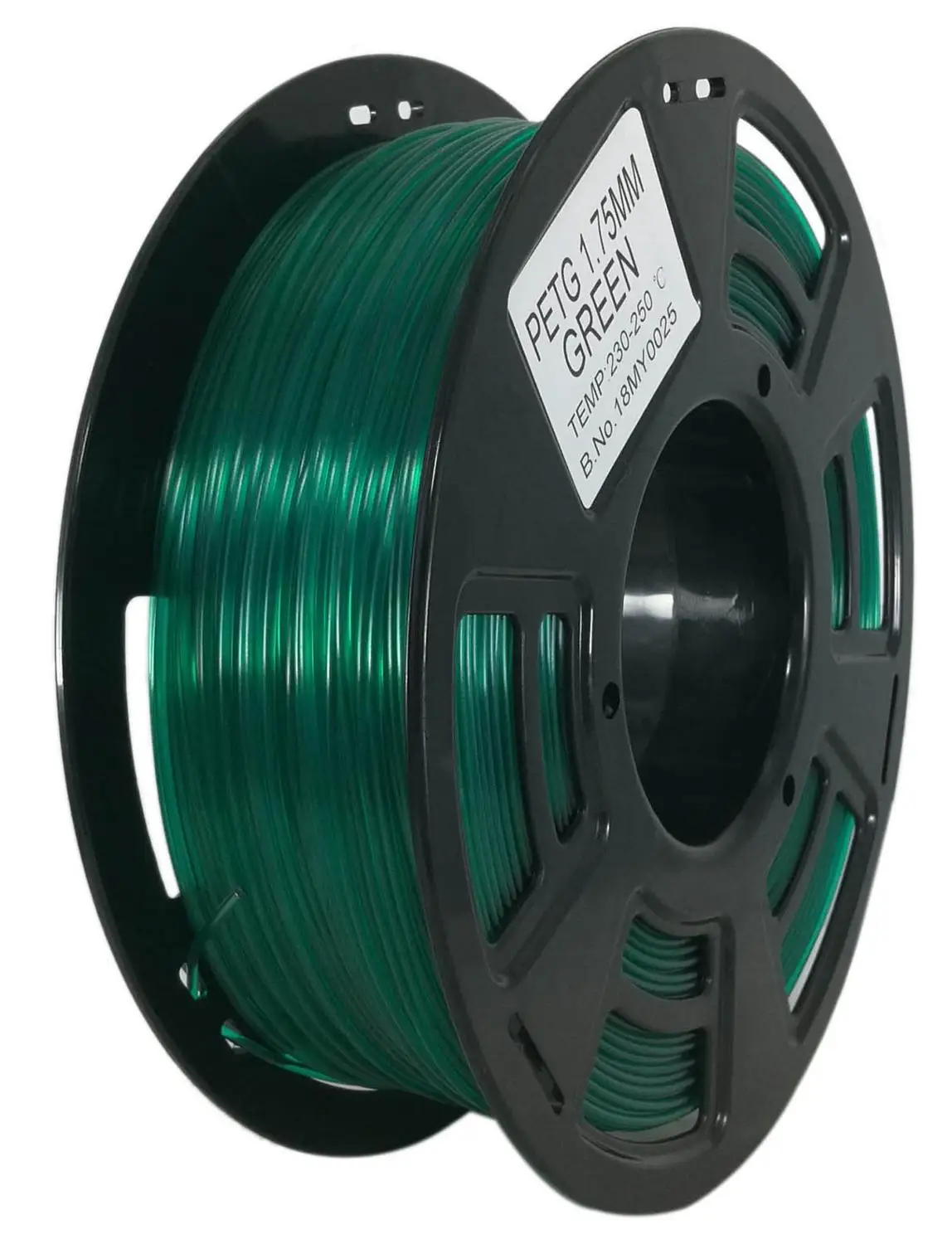 Green 3d принтер PETG Филамент PLA пластик 1,75 мм 1 кг/рулон для 1,75 мм 1 кг пластиковый резиновый расходный материал MK8 экструдер набор Prusa I3 - Цвет: Green