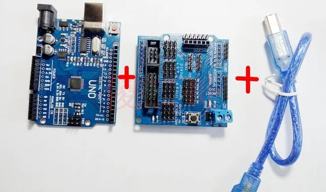 Робот-пульт управления Серводвигатель UNO R3 + комплект плата для Arduino DIY