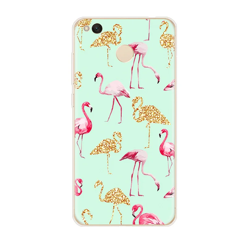 Flamingo Phone Case for Xiaomi Redmi Max2 A1 note3 4X 5A xiaomi6 5X Bird animals cute TPU Soft Silicone Protective Back Cover |