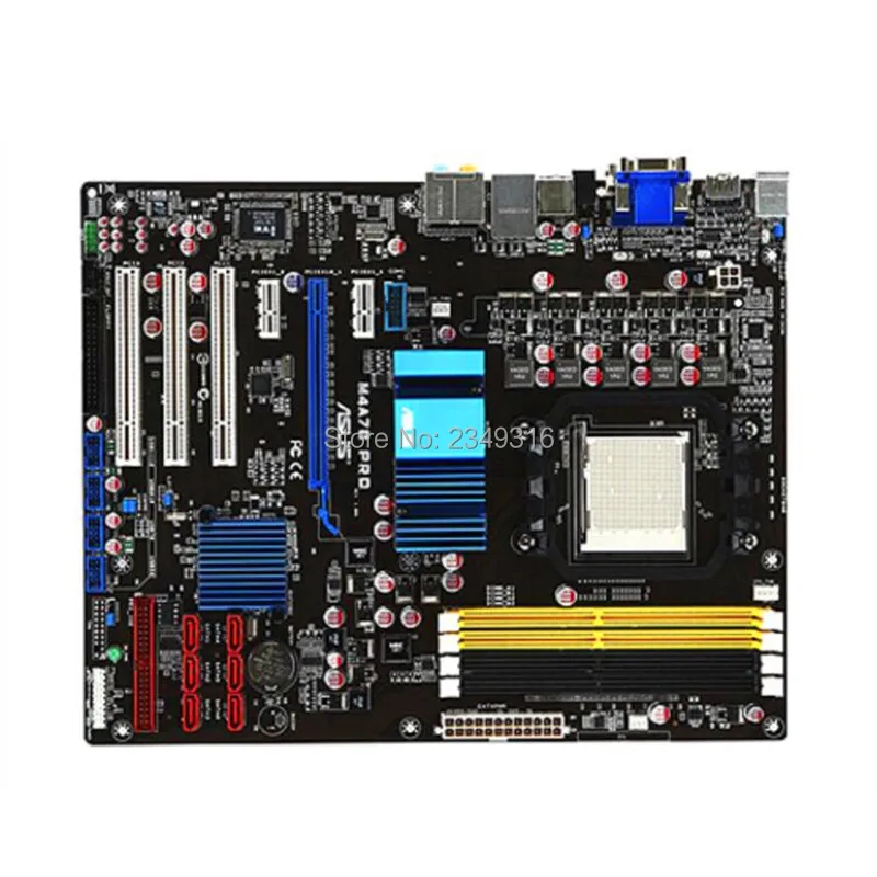 Для настольной материнской платы Asus M4A78 PRO 780G Socket AM2 DDR2 оригинальная б/у