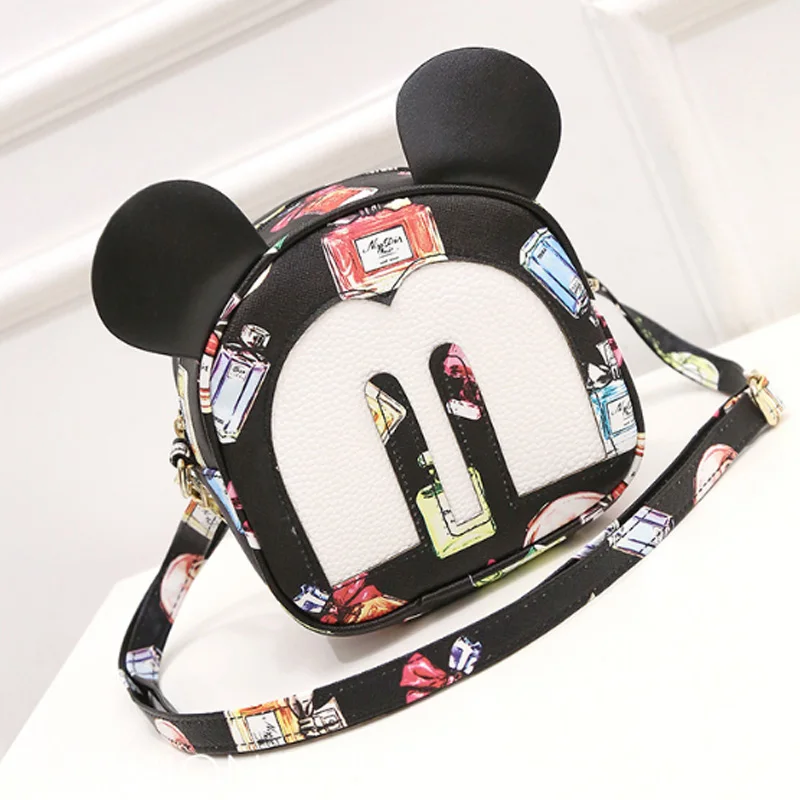 C Disney Kinderen Schoudertas мини через плечо Tassen Minnie Mickey Vrouwen Handtassen Leuke дети мессенджер Mode Meisjes Kerstcadeau - Цвет: C