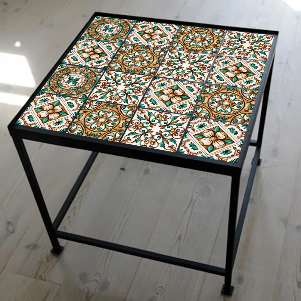 Испанские кухонные плиточные наклейки настенные в Королевском Стиле для