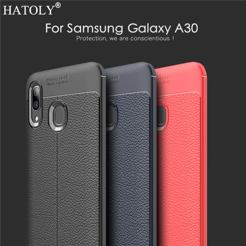 

Чехол для Samsung Galaxy A30, мягкий силиконовый кожаный чехол для Galaxy A30, задняя крышка для Samsung Galaxy A30, Fundas Capa