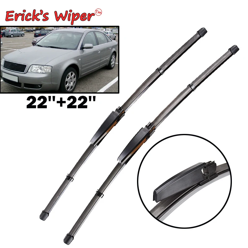 Erick's Wiper LHD Front Wiper Blades For Audi A6 C5 4B 1997 - 2004 Windshield Windscreen Front Window 22