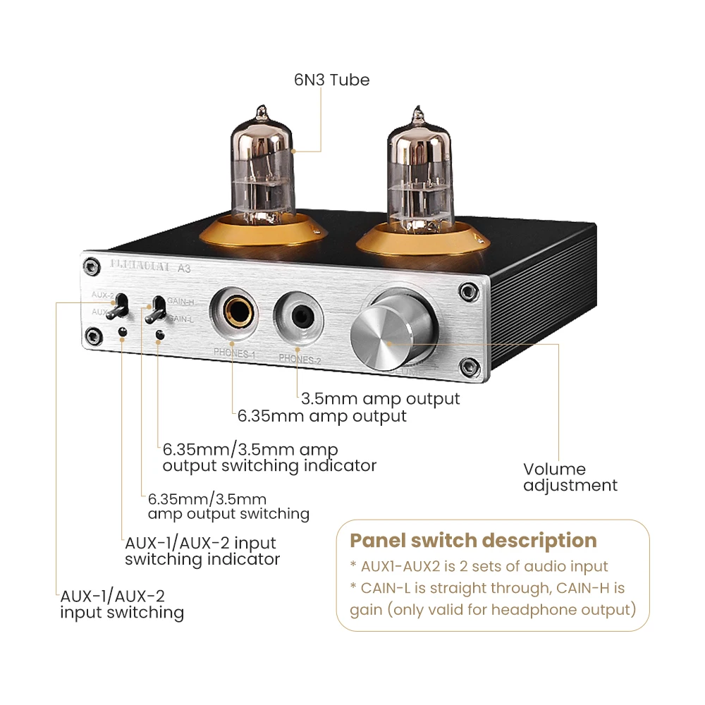 Hifi Fever Amplificador аудио Предварительный усилитель ламповый предусилитель 6N3 Мини ламповый усилитель музыкальный звук наушники предусилитель DIY домашний кинотеатр