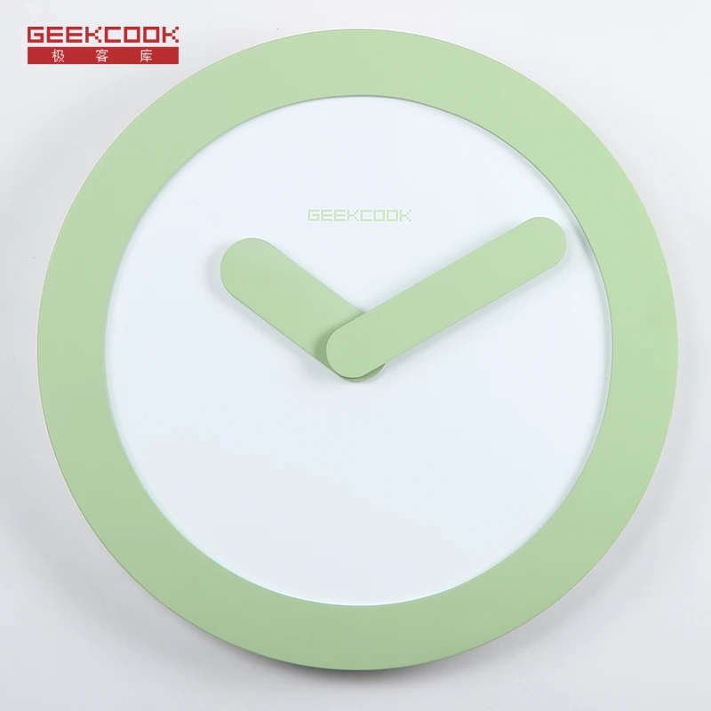 Geekcook 12 дюймовые настенные часы Zero theme простые не отражающие деревянные модные