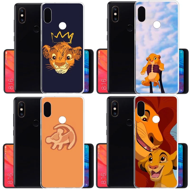 Лучший чехол The Lion King роскошный мягкий прозрачный из ТПУ для телефона Xiaomi Mi 9T Redmi