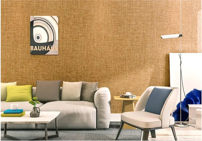 Beibehang высота 2,8 м papel де parede 3D обои для гостиной бесшовные льняные серии обои для стен домашний декор