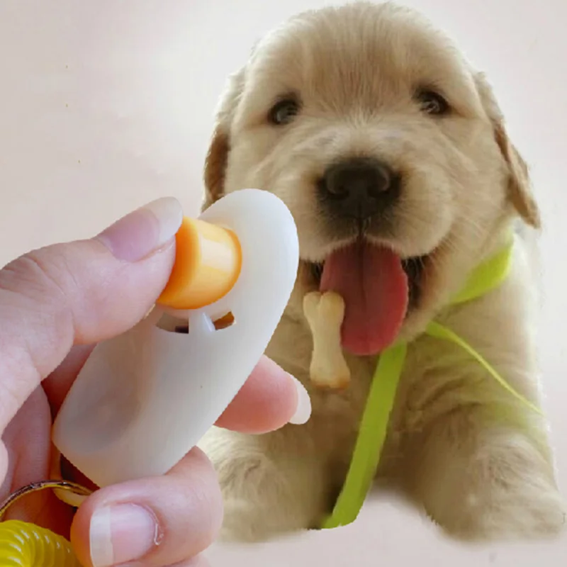 Универсальный животных Pet обучения свисток шнурки набор обучение Clicker послушание