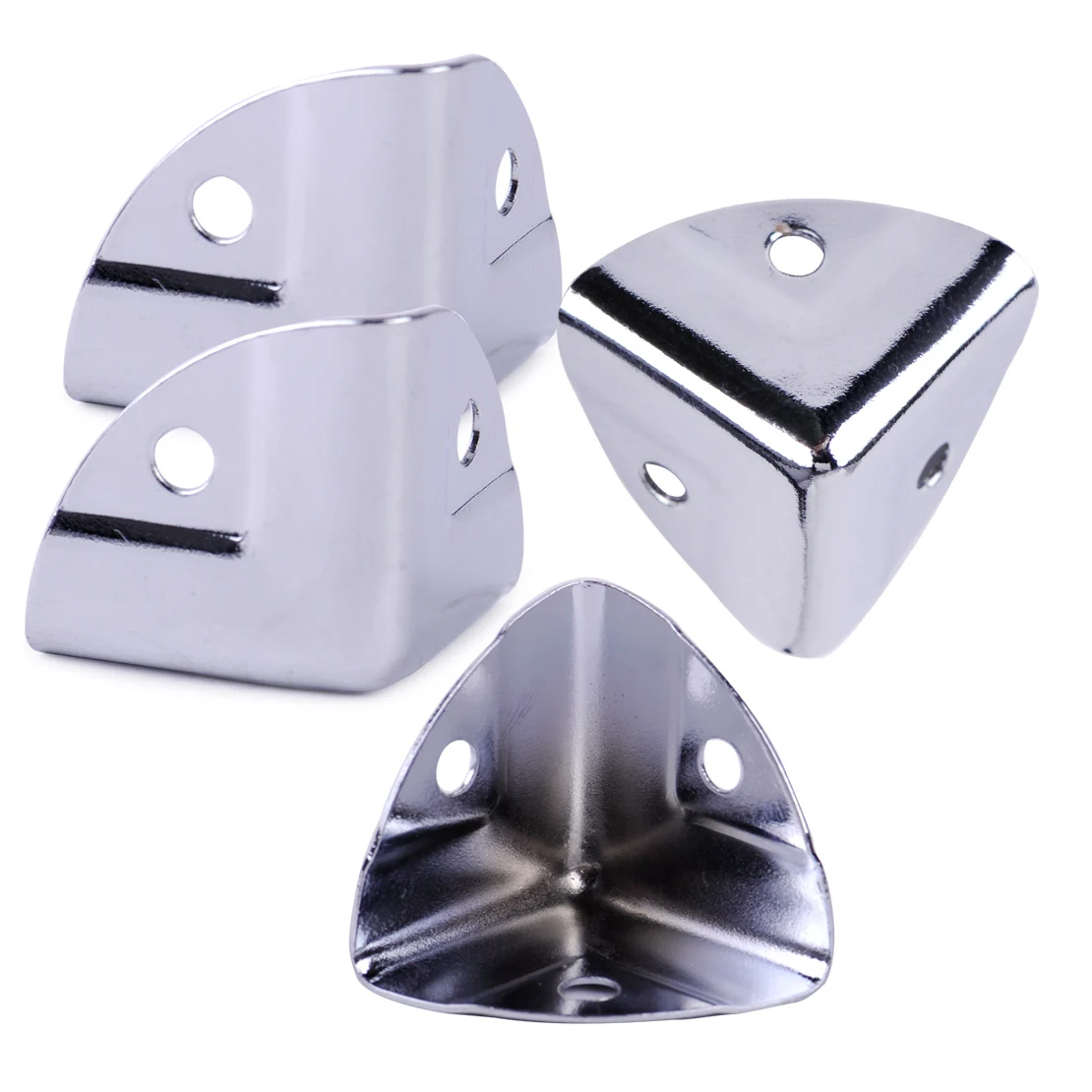 

8pcs/set Metal Corner Bracket Angle Brace Protectors for Wooden Trunk Box Chest Flightcase