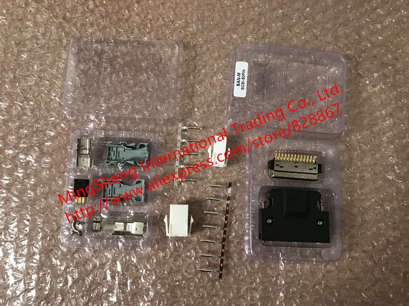 

Original new 100% 50W-750W servo drive motor plug 172160-1 SM-6P 50P 172159-1 connector