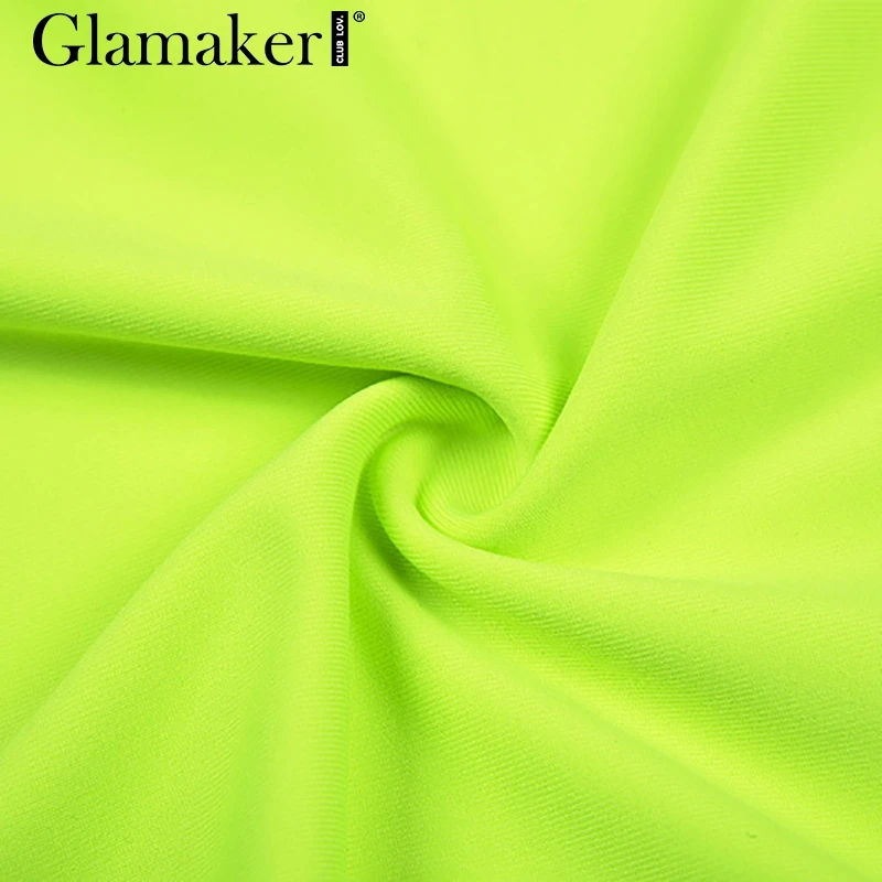 Glamaker длинное платье с глубоким v-образным вырезом и флуорессом женское облегающее винтажное макси черное платье летняя одежда без рукавов Клубная элегантная пикантная одежда