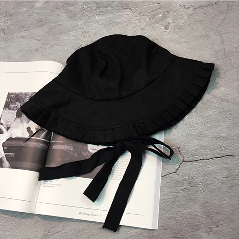 2018 новые летние хлопковые шляпы в горошек с оборками и полями gorra унисекс для