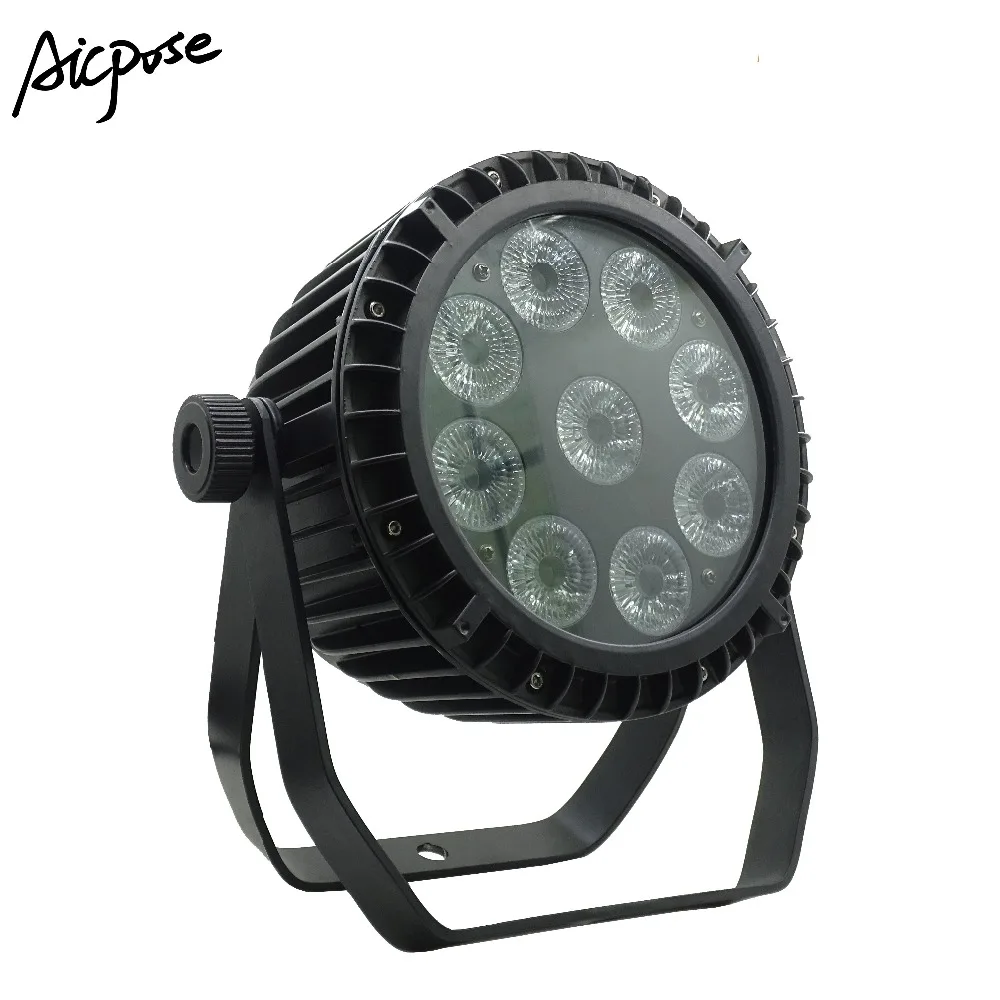 Led Par Light 9*10 Вт RGBW 4 в 1 наружный водонепроницаемый сценический свет IP65