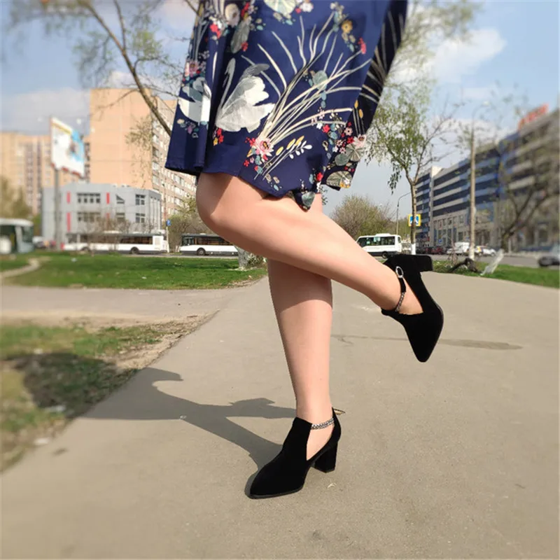 Meotina/женские туфли-лодочки; женские туфли на высоком каблуке; элегантные свадебные женские туфли с острым носком; коллекция года; сезон весна; модные; Размеры 33-43; цвет синий, черный