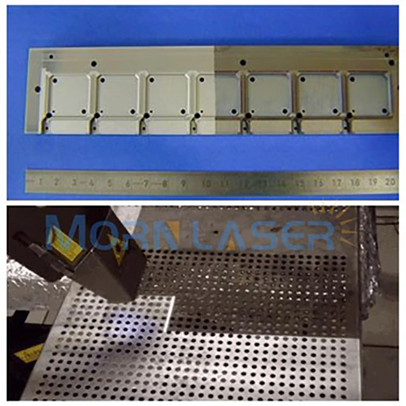 Высокопроизводительная лазерная машина для удаления ржавчины и очистки 50 Вт 100 200